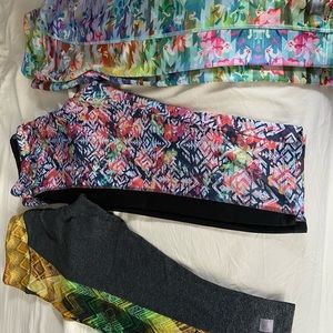 3 pair or Lularoe Capri Activewear pants